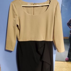 Calvin Klein Neutral Bloc- Dress